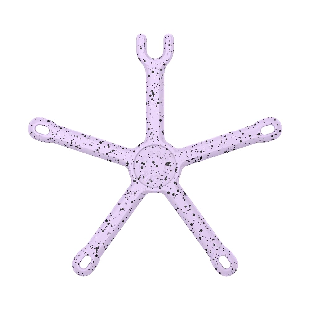 PopSockets Flexible Phone Mount & Stand, Purple - Sugar Plum Speckle