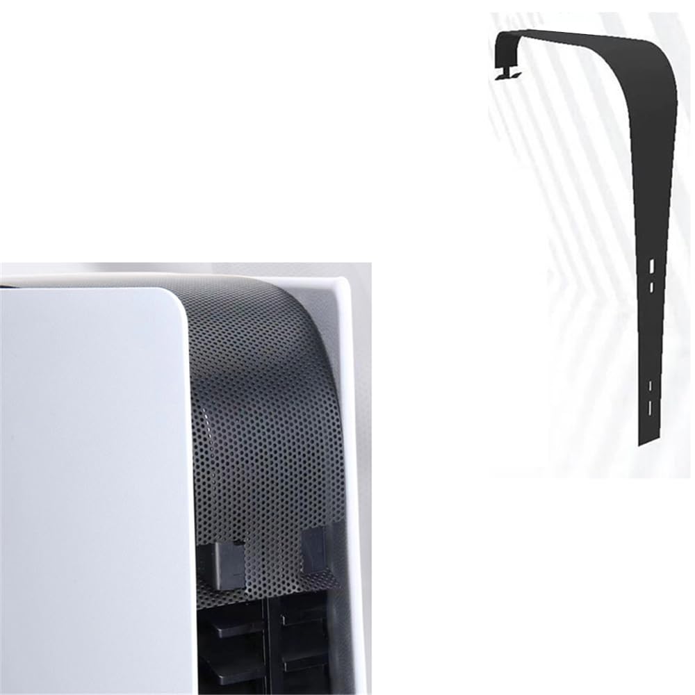 Dust Cover for PS5 Console, for Playstation 5 Dust Filter Anti Pet Hair, Protective Mesh Net Cooling Vents Dirt-Proof Cover Host Center Part