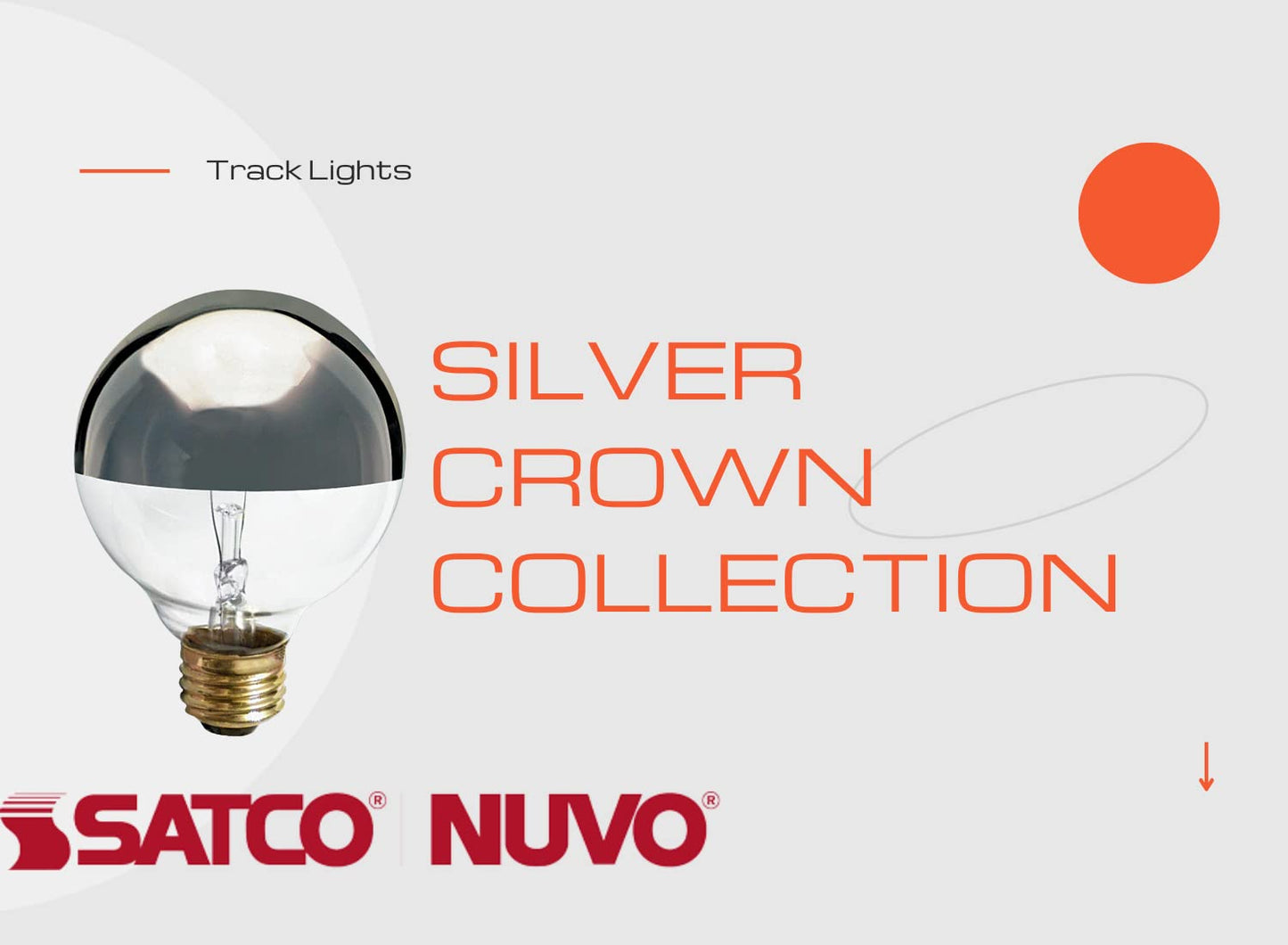 Satco (6 Pack S3862 120-Volt 60-Watt G25 Medium Base Light Bulb, Silver Crown