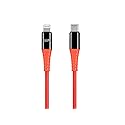 Monoprice Durable Apple MFi Certified USB?C to Lightning Cable - Fast Charging, Flexible, Kevlar-Reinforced Nylon-Braided Jacket, iPhone 13, Pro, Pro…