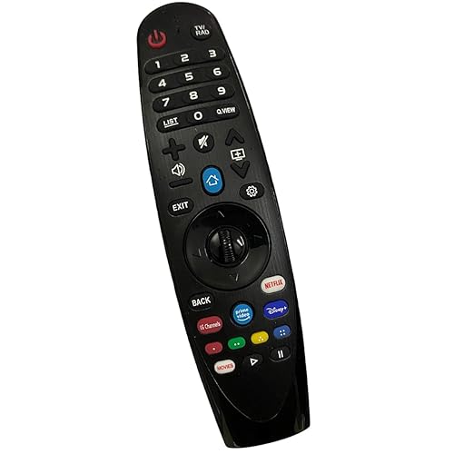 Replacement IR Remote Control for LG Smart TV OLED48CXAUB OLED48CXPUB OLED55BXAUA OLED55BXPUA OLED55C9PU OLED55CXAUA OLED55CXPUA OLED55GXPUA