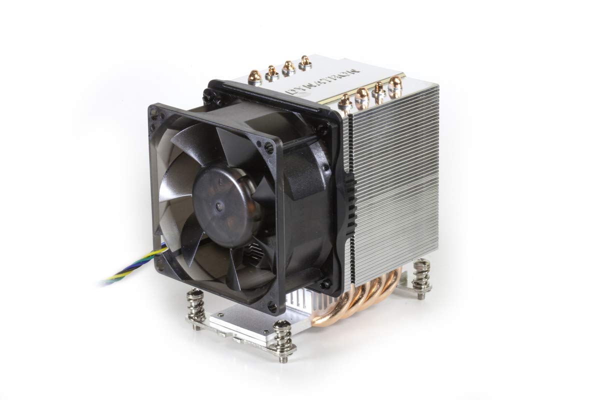 Dynatron 242290 Fn A19 Amd Socket Am4 80x80x38mm Fan For 3u Server And Up Brown Box