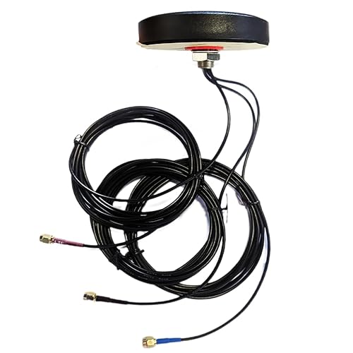 RF Outlet 3 Combo GPS 4G 3G and WiFi Combination Antenna Circular Shape Dual Antenna