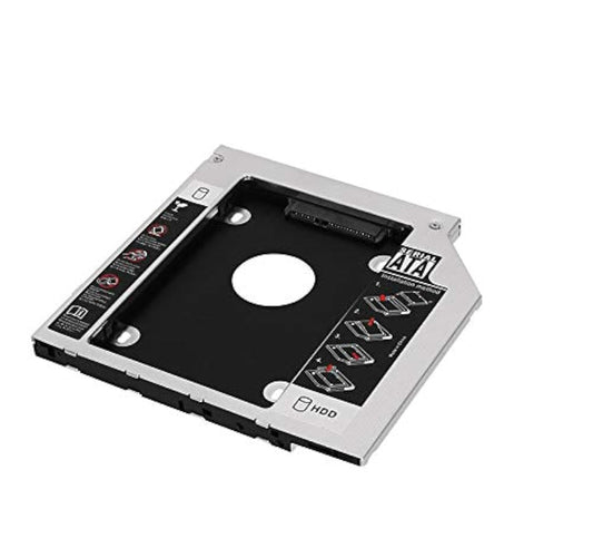 Padarsey Universal 12.7mm SATA to SATA 2nd SSD HDD Hard Drive Caddy Adapter Tray Enclosures Compatible with DELL HP Lenovo ThinkPad ACER Gateway ASUS