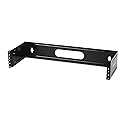 Cable Matters 2U Hinged 19" Wall Mount Panel Bracket, 55.1 Lbs Max Load, 2U Rack, 19 Inch Rack, 19-Inch Wall Mount Bracket/WallMount Patch Panel