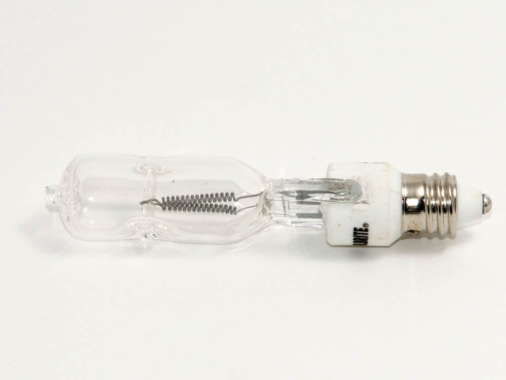 Bulbrite Halogen T4 Q250CL/MC 120-Volt Halogen JD Type Mini-Candelabra E11 Bulb,250-Watt,Clear