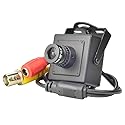 ansice-- Wired Analog Indoor CCTV Surveillance 3.6mm Lens Mini Case Security Camera 750TVL CMOS with Filter CCTV Motion Detective