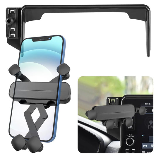 LUNQIN Car Phone Holder Mount for Honda CRV CR-V 2023 2024 2025 2026 Auto Accessories Navigation Screen Bracket Interior Decoration Mobile Cell Phone