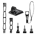 SUREWO Aluminum NVG Helmet Mount Compatible with Go pro Hero 13 Black,GoPro Hero 12/11/10/9/8/7/(2018)/6/5 Black,DJI Osmo Action 5 pro/4/3/2 and Most