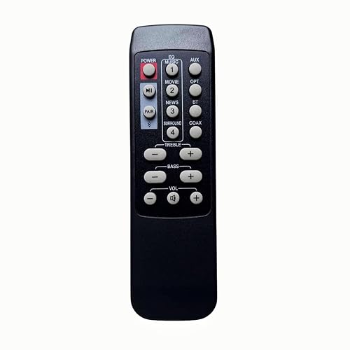 New Remote Control for Rockville HD5C HD5B HD5 & Fujicom FJSB160W FJ-SB160W Bookshelf Home Theater Speakers