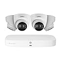 8-Channel Fusion NVR System with 4K (8MP) IP Dome Cameras with Listen-In Audio 4