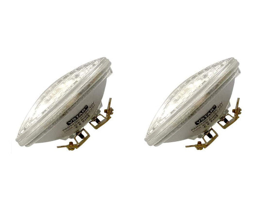 VSTAR PAR36 LED Bulb,15W 2050LM, +Lenses,Daylight, Tractor light,Pack of 2