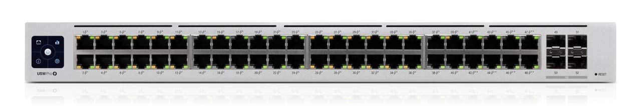 Ubiquiti Networks UniFi USW-PRO-48-POE 48-Port Gen2 Pro Switch (Renewed)