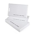 JIAN BOLAND 8Pcs RFID Proximity Smart ID Card for Access Control System & Time Attandance EM4100 TK4100 Card-Read only with Slot Hole