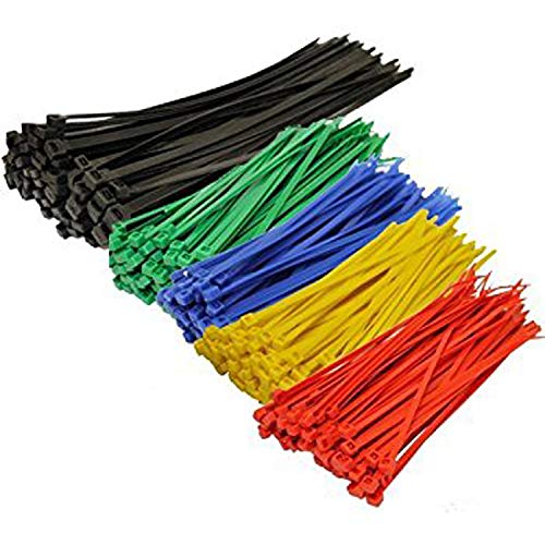 SYD CHEN 4 Inch Green Zip Ties (1000 Pieces), 18lb Strength, Nylon Cable Wire Ties