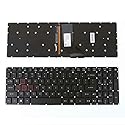 New US Black English Backlit Laptop Keyboard (Without palmrest) Replacement for Acer Predator Helios 300 PH317-52 PH317-52-77A4 PH317-52-74KR Light