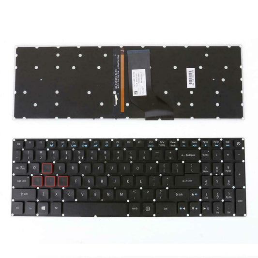 New US Black English Backlit Laptop Keyboard (Without palmrest) Replacement for Acer Predator Helios 300 PH317-52 PH317-52-77A4 PH317-52-74KR Light