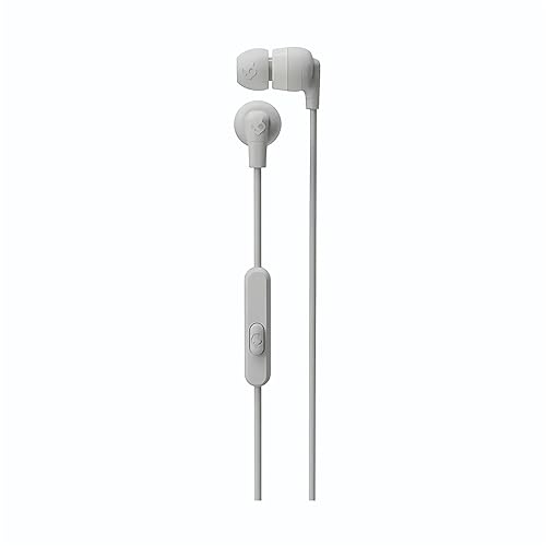 Skullcandy Ink'd Wired in-Ear Headphones with Microphone, Noise-Isolating Earbuds, 3.5mm AUX Connection, Lightweight Design, Call and Track Control…