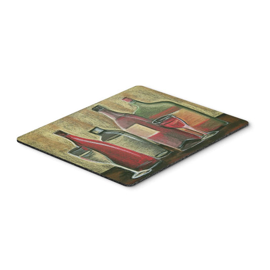Caroline's Treasures Wine by Tiffany Budd Mouse/Hot Pad or Trivet, Multicolor (BTBU0168MP)