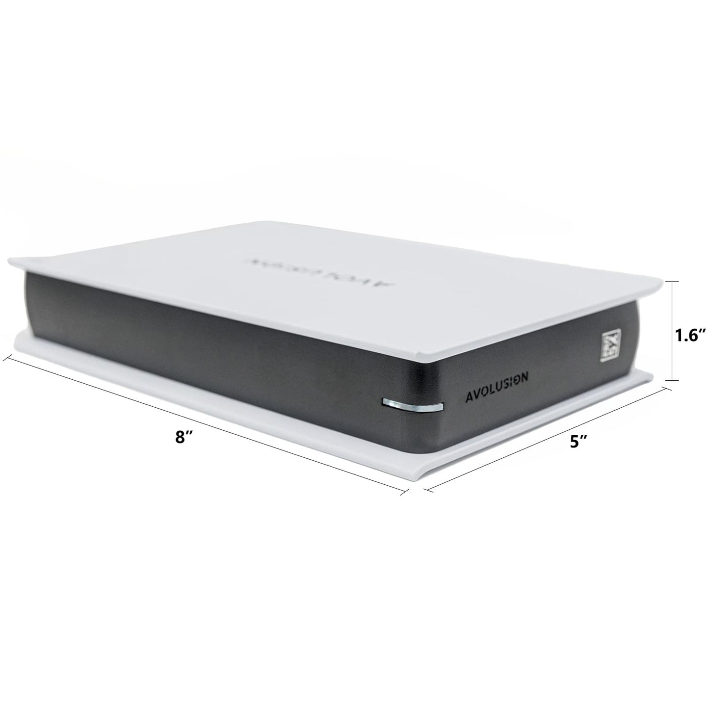 Avolusion PRO-5X Series 4TB USB 3.0 External Gaming Hard Drive for PS5 Game Console (White) - 2 Year Warranty (Renewed)