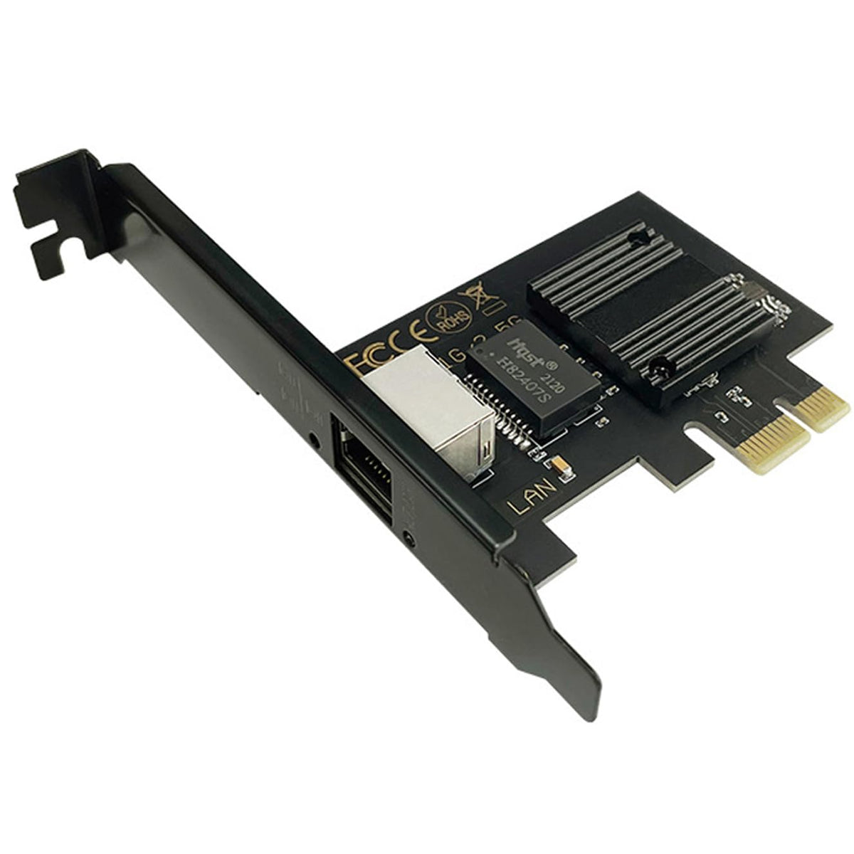 2.5Gbase-T Pcie Network Card Intel I226-V Chip 2.5G PCI Express Gigabit Ethernet Card Nic Wired RJ45 LAN Adapter Converter for Window 10/11