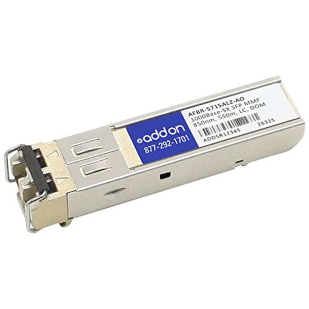 ADD-ON-Computer PERIPHERALS, L Add-onputer Peripherals, L AFBR-5715ALZ-AO Avago SFP Transceiver Provides 1000Base-SX