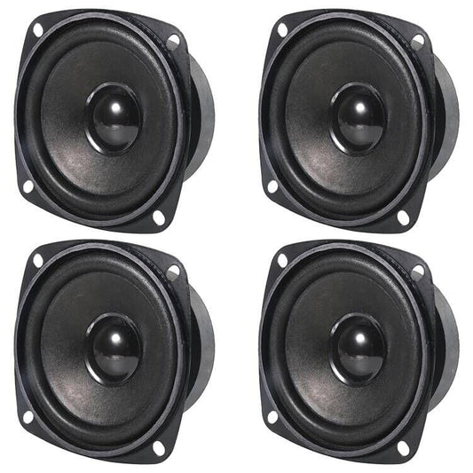 ACEIRMC 3” 4Ohm 20W Full Range Audio Speaker Stereo Woofer Loudspeaker for Arduino Replacement DIY (4pcs)