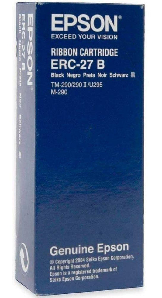 Epson Black Erc Ribbon Cassette For Ctm290 M290 Tm290
