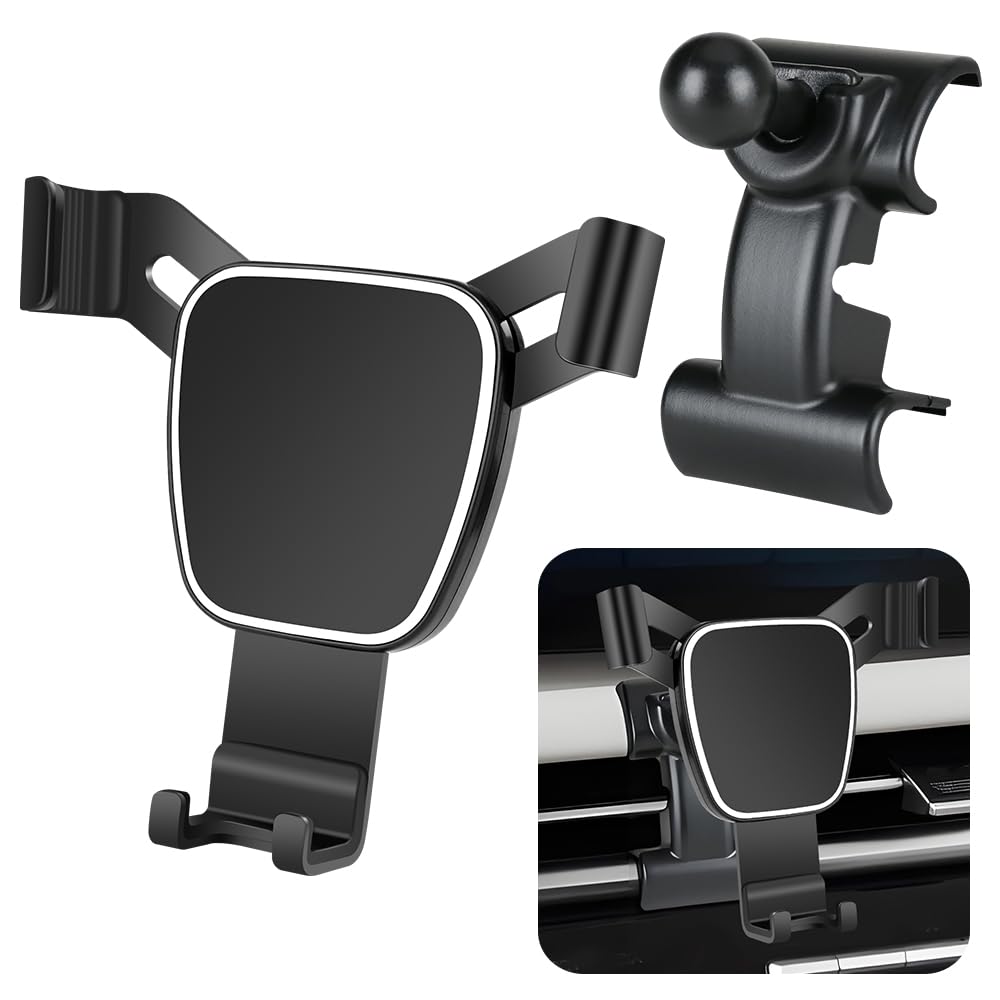 LUNQIN Car Phone Holder for Hyundai Tucson 2025 2026 ?Santa Cruz 2025 2026 Auto Accessories Navigation Bracket Interior Decoration Screen Dash Board
