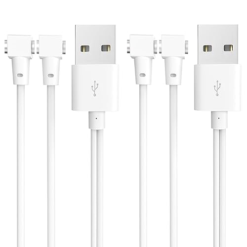 Bicmice Magnetic Multi Charging Cable USB DC Charger Cable 2.6ft/0.8m Replacement Charging Cord Fit for Various Magnetic Pole Charging Devices - 2