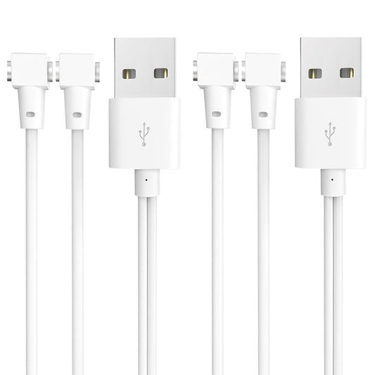 Bicmice Magnetic Multi Charging Cable USB DC Charger Cable 2.6ft/0.8m Replacement Charging Cord Fit for Various Magnetic Pole Charging Devices - 2