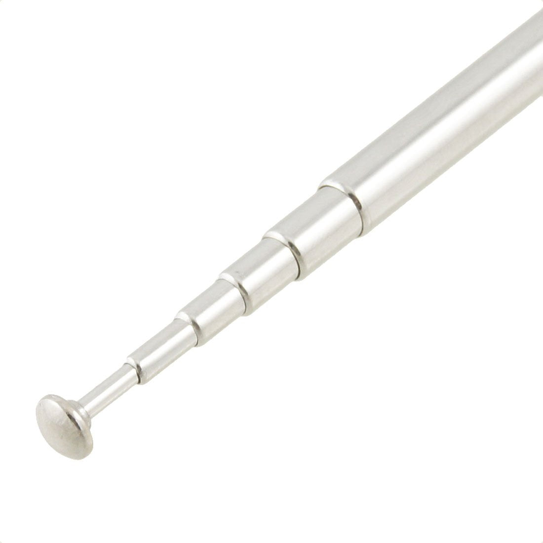 uxcell FM Radio Telescopic Antenna, Replacement Telescopic Antenna Aerial 15cm to 65cm 6 Sections for Radio, TV, Car, Portable AM Radios, Home Stereo