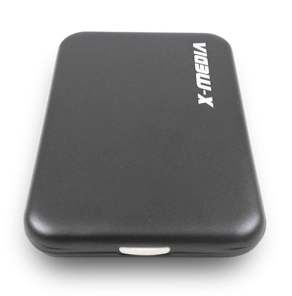 X-MEDIA 2.5-Inch Tool-Free USB 3.0 SATA Aluminum Hard Disk Drive HDD External Enclosure Case [XM-EN2251U3-BK]