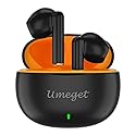 UMEGET TWS Earbuds ENC Noise Cancellation Wireless Bluetooth Earphones,Dual Mics in Ear Detection Wireless Headset,Lower Delay 13mm Speaker…