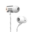 House of Marley Uplift 2.0 Noise Isolating in-Ear Headphones, 9 mm Driver, Microphone, 1 Button Control, Sustainable Materials, Various Ear Plug…