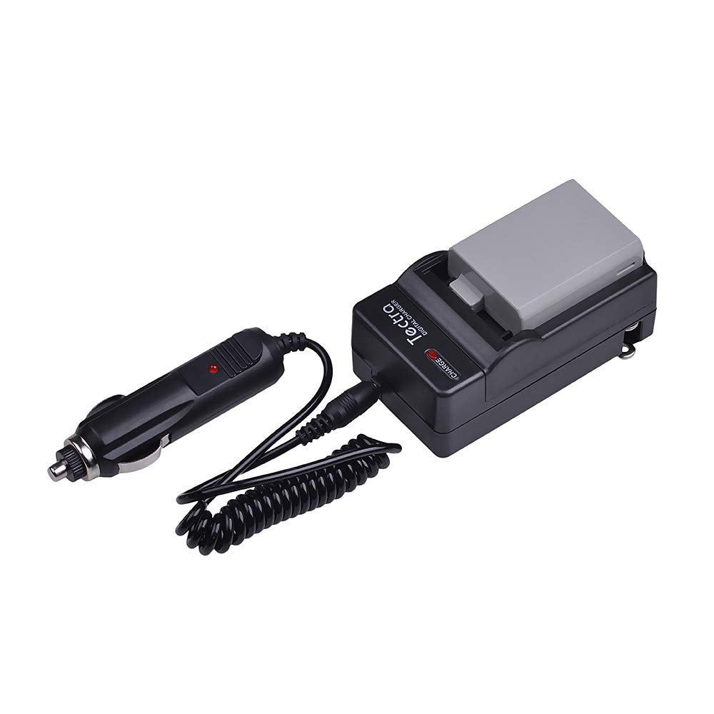 Tectra 2-Pack LP-E5 Battery and Charger Kits for Canon EOS Rebel XS, Rebel T1i, Rebel XSi, 1000D, 500D, 450D, Kiss X3, Kiss X2, Kiss F