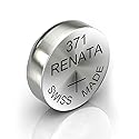 Renata 371 SR920SW AG6 D371 LR921 Silver Oxide Mercury Free Electronic Batteries x 5
