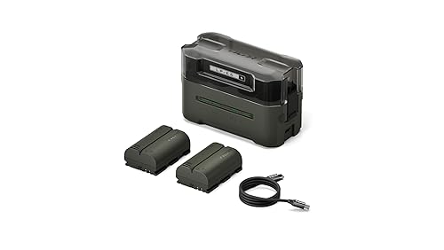 Tilta LP-E6P Charging Station Battery Kit, 4-Slot 45W PD USB-C Fast Charger | Compatible with Canon LP-E6 LP-E6P Cameras | Compact Portable Travel