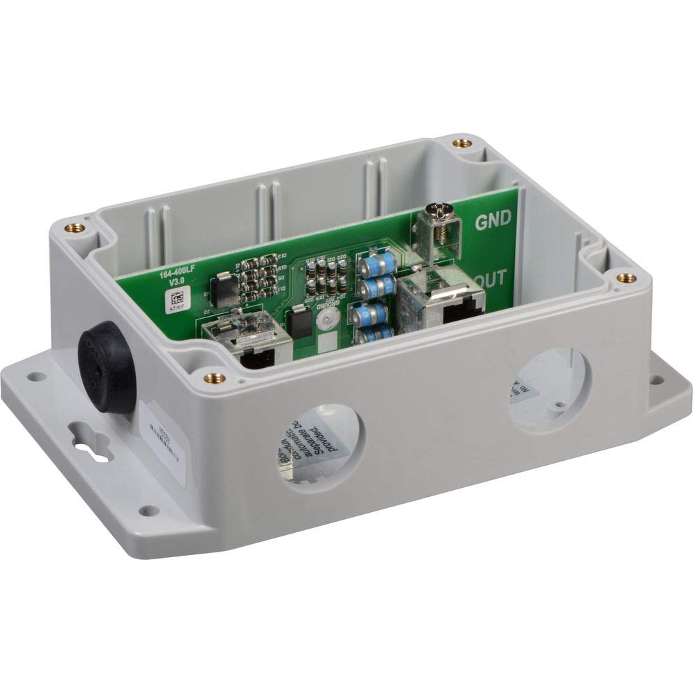 Ditek DTK-MRJPOEX Single Channel 10gbe Poe Protector Outdoor Rated Nema 4x Enclosure Shielded Rj45 Connection