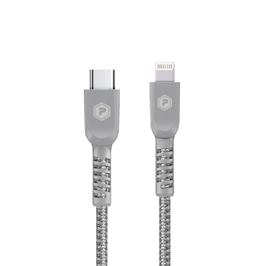 POWERPEAK USB-C to Lightning Cable, 6ft Braided Nylon Metallic iPhone Charger Cord, (MFi Certified) Sync Cable Compatible with iPhone Lightning Port…