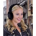 ALZO Bluetooth Earmuff Headphones Fashion Accessory Black