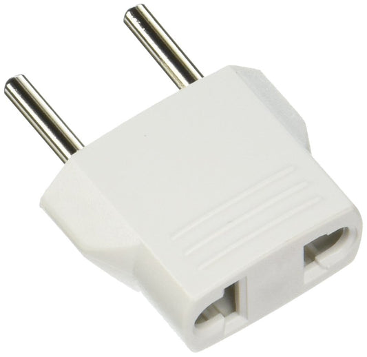 Ckitze Turkey, Italy, Iceland Travel USA to Europe/Asia/Africa Power Plug Adapter - Flat to Round - American to European Outlet for Mobile Cell…