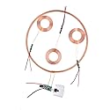 Taidacent High Power 24V 200mm One-to-Many Long Distance Wireless Inductive Coil Module Wireless Charging Coil Wireless Transmitter and Reveiver Coil…