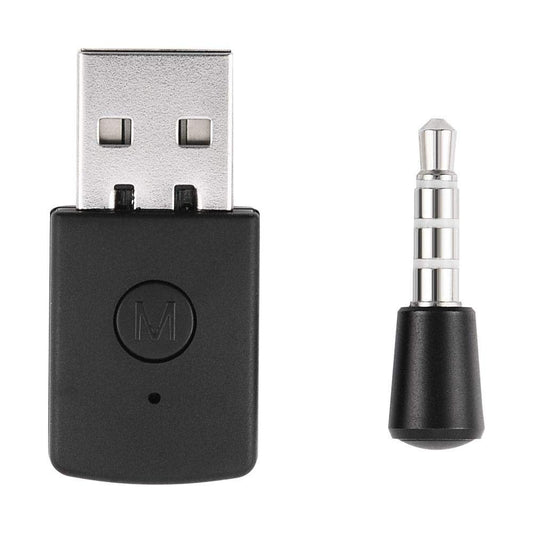 Bluetooth Adapter, Mini USB Bluetooth 5.1 Dongle with A2DP HSP Support for Wireless Headphones Gaming PCs Laptops Black