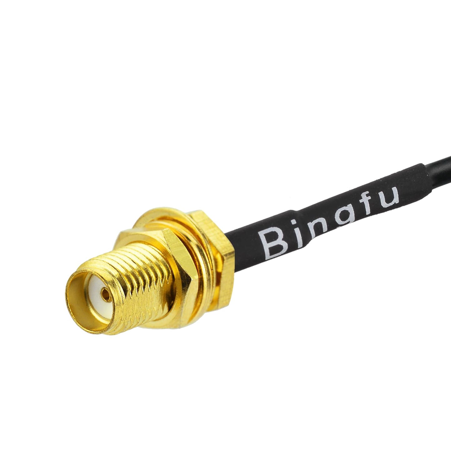 BINGFU SMA Male to SMA Female Bulkhead Mount RG174 Antenna Extension Cable 3m 10 feet Compatible with 4G LTE Router Gateway Mobile Cellular RTL SDR