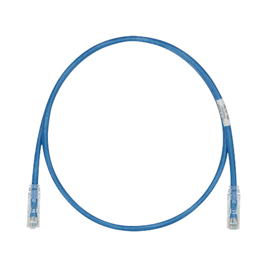 PANDUIT UTPSP10BUY Cable Assembly MOD 24-4PR STRANDEDCAT6 IP5 T568A/B 10FTNON-Integ Blue