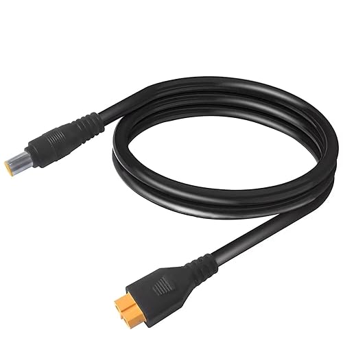 AYECEHI XT60 Adapter Cable [0.6M/2Ft] XT60 Female to DC 8mm Male Connector Adapter,XT60 Female Connector to DC Male 7.9mm x 0.9mm 14AWG Power Cable