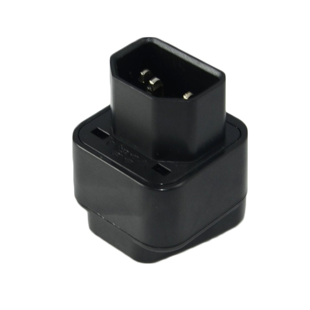UPS IEC C14 to Universal Female AU US UK EU C13 Socket Power Adapter AC Plug