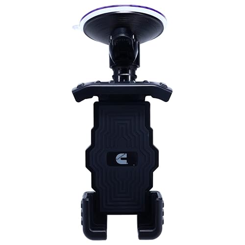 Cummins Windshield Phone Mount CMNWSPH - Suction Cup Phone Holder for Car or Truck Window or Dash Universal Fit - Black