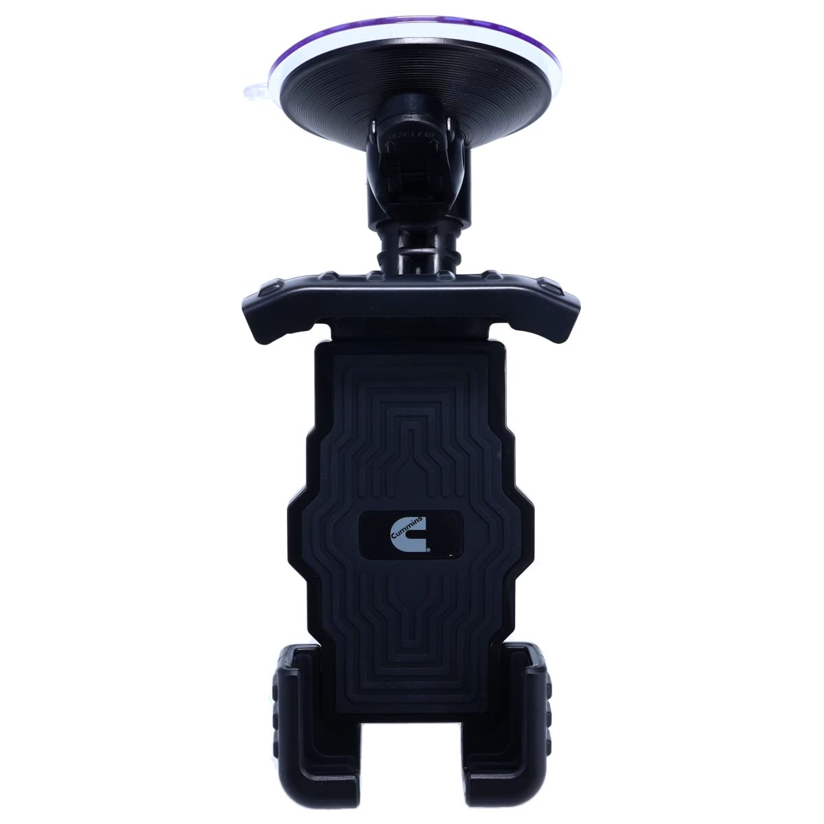 Cummins Windshield Phone Mount CMNWSPH - Suction Cup Phone Holder for Car or Truck Window or Dash Universal Fit - Black